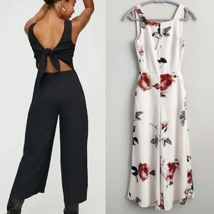 Aritzia Wilfred Ecoulement Jumpsuit in Ecru Floral - Size 00
